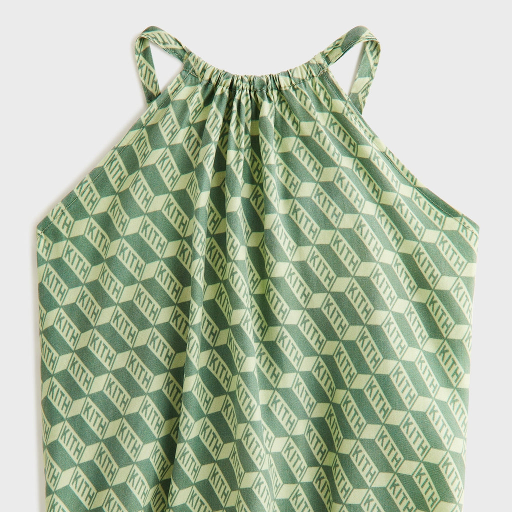 Kith Kids Monogram Maxi Dress - Sage