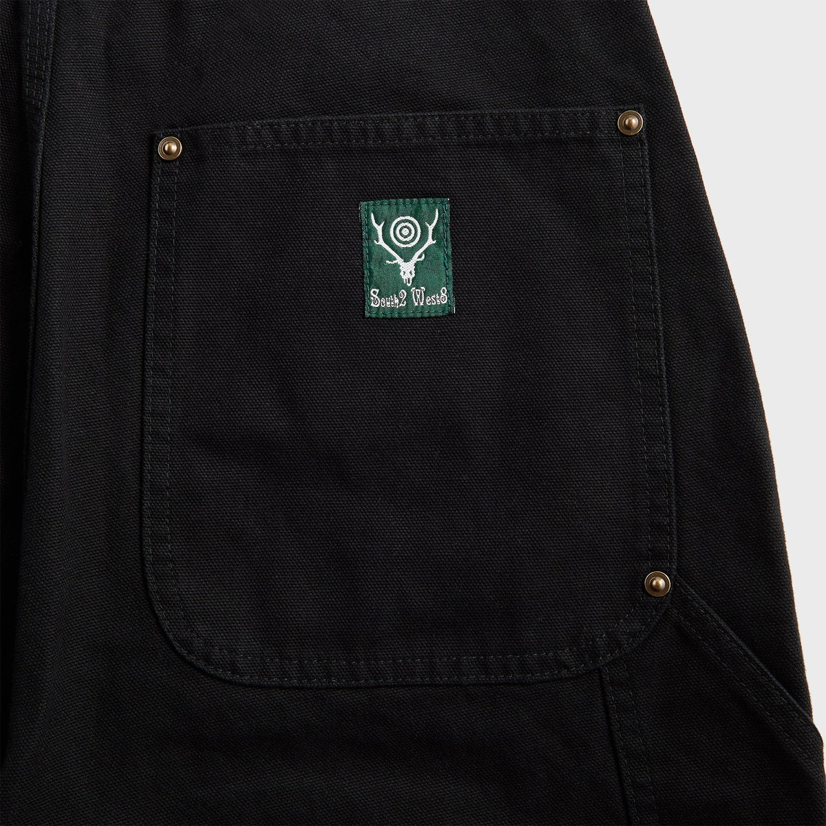 South2 West8 Double Knee 11.5oz Cotton Canvas Painter Pant - Black