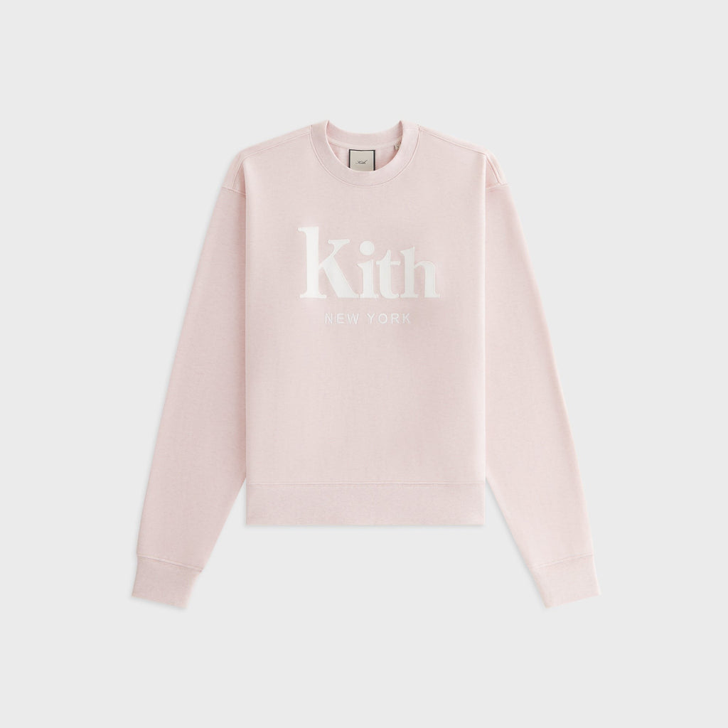 Kith Women Asher New York Crewneck - Pink Heather