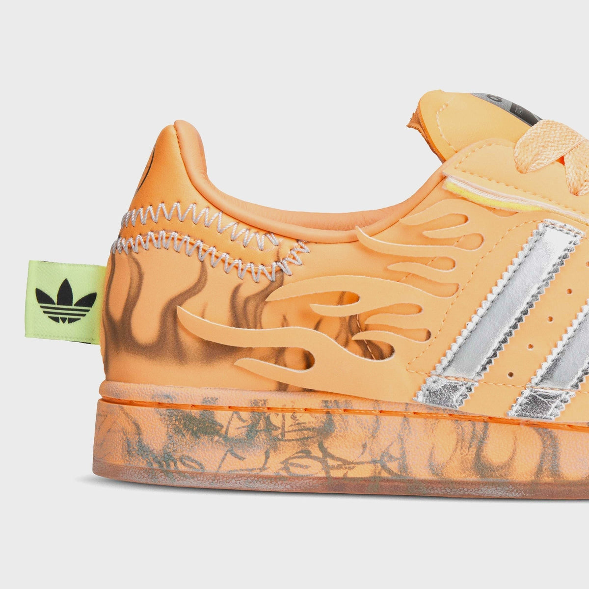 adidas x HELLSTAR Superstar II - Hazy Orange / Silver Metallic / Core Black