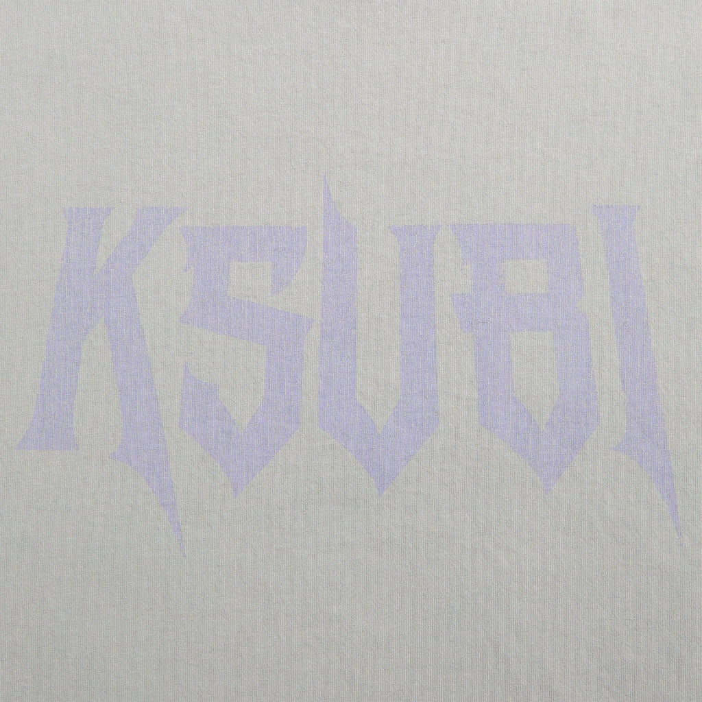 Ksubi Blasted Ekcess Short Sleeve Tee - Smoke Grey