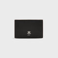 Kith Tumbled Leather Card Holder - Black