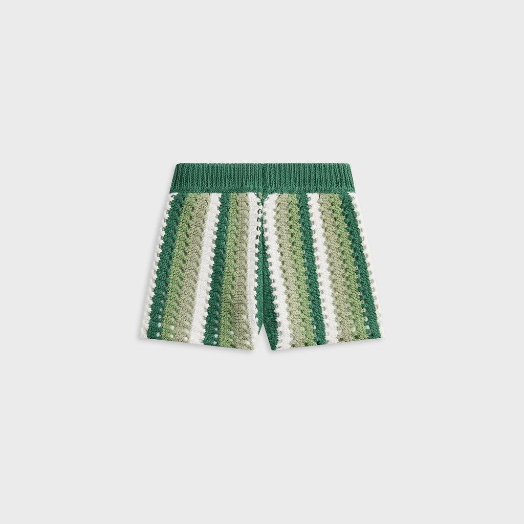Kith Baby Open Knit Camp Short - Sage