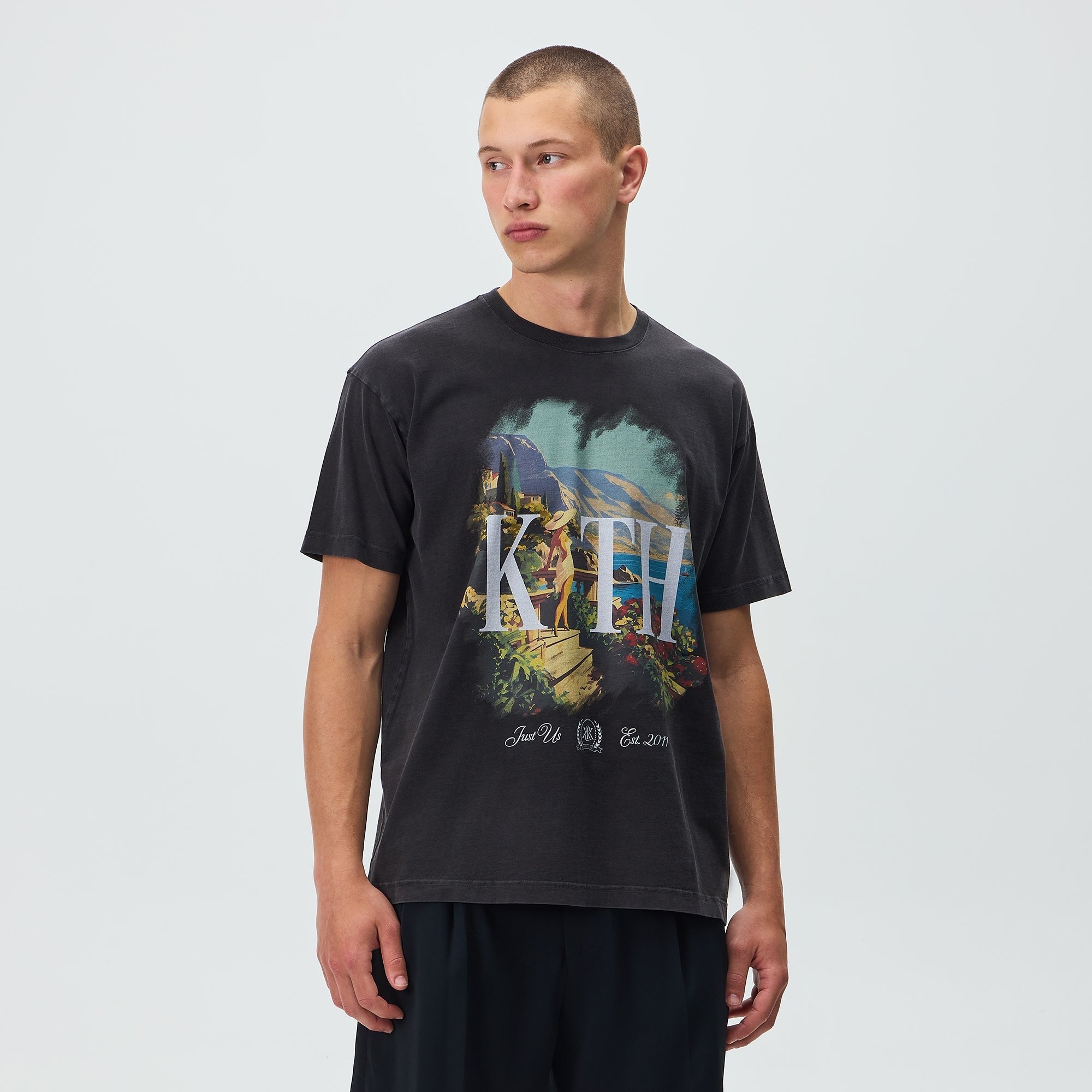 Kith Getaway Vintage Tee - Black