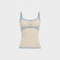 Asta Resort Carmen Tank Top - Oyster / Sea Mist