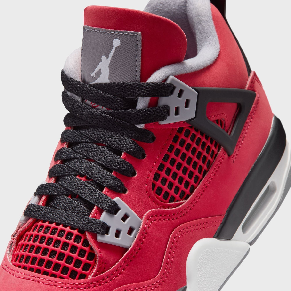Jordan GS Air Jordan 4 - Fire Red / White / Black / Cement Grey