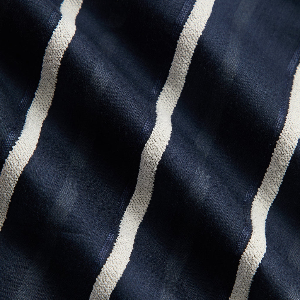 Kith Silk Linen Chenille Stripe Pacey Shirt - Nocturnal