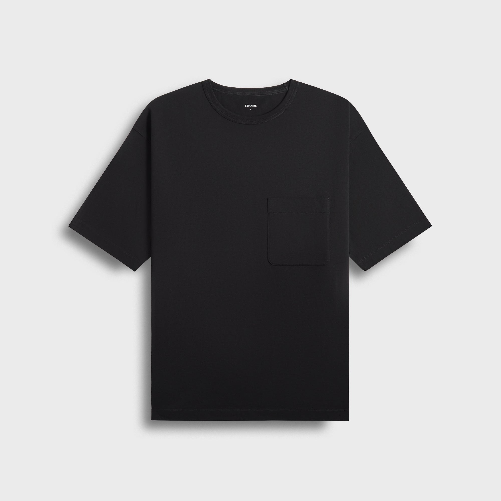 Lemaire Boxy Tee - Black