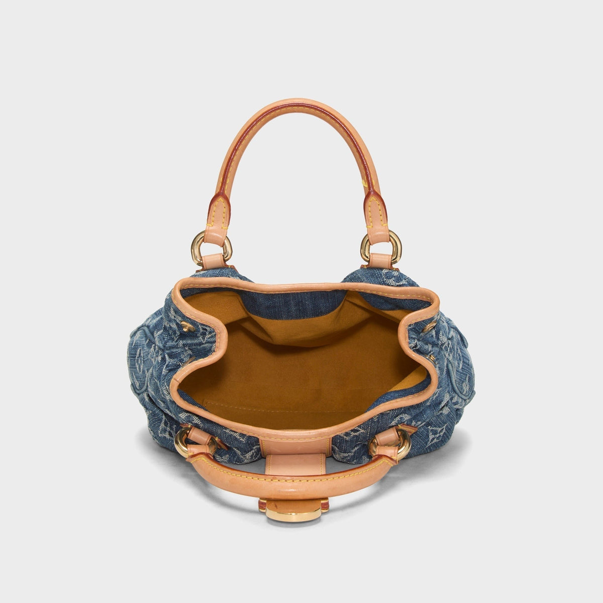 WGACA Louis Vuitton Denim Pleaty Mini - Blue