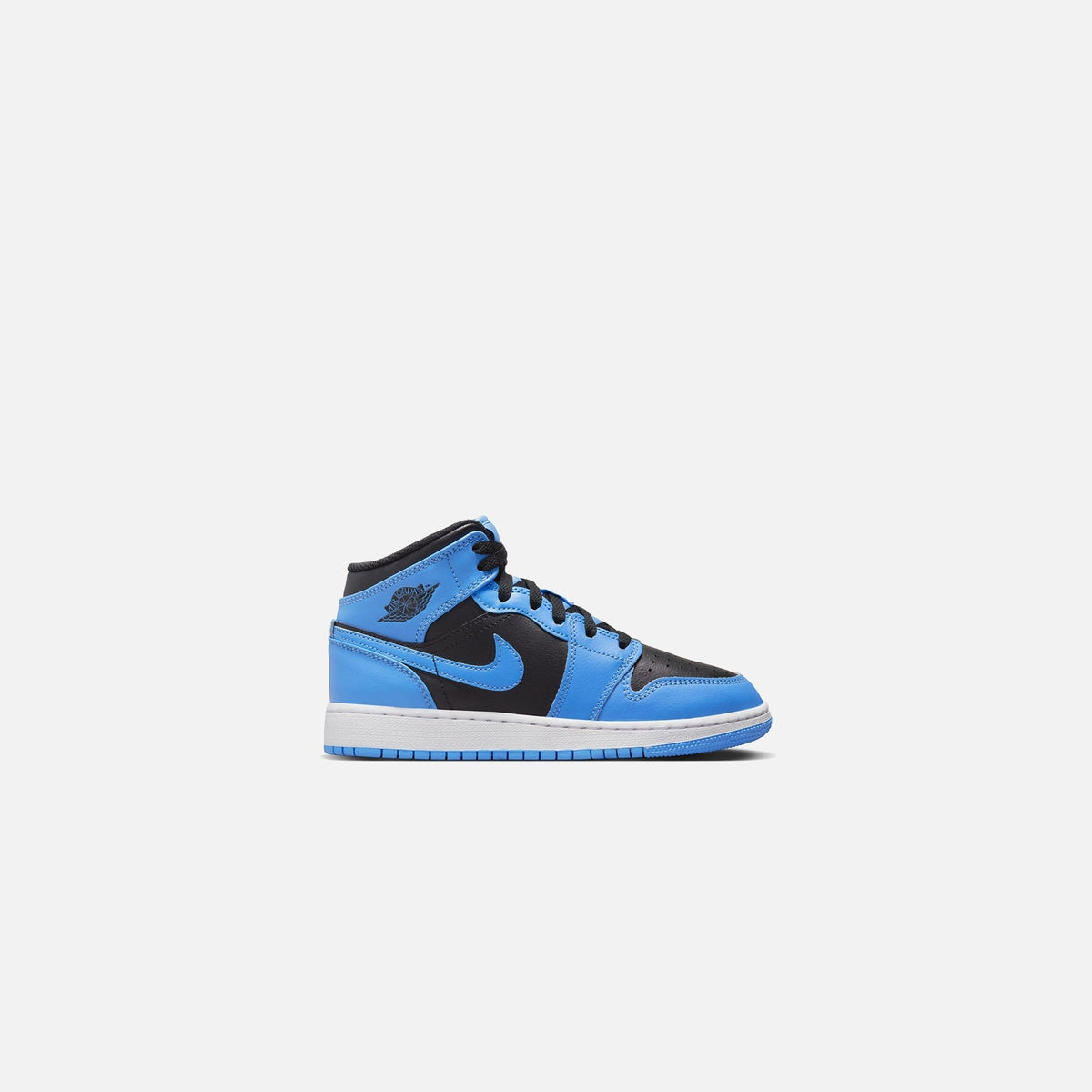 Jordan GS Air Jordan 1 Mid - University Blue / Black / White
