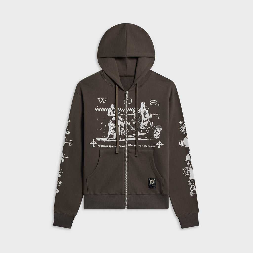 Wave of Sand x Nicola Jersey Hoodie - Greige