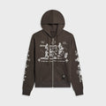 Wave of Sand x Nicola Jersey Hoodie - Greige