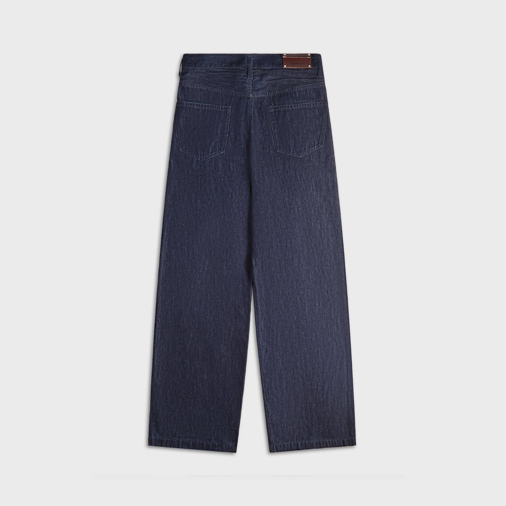 Dries Van Noten Stone Wash Pant - Indigo
