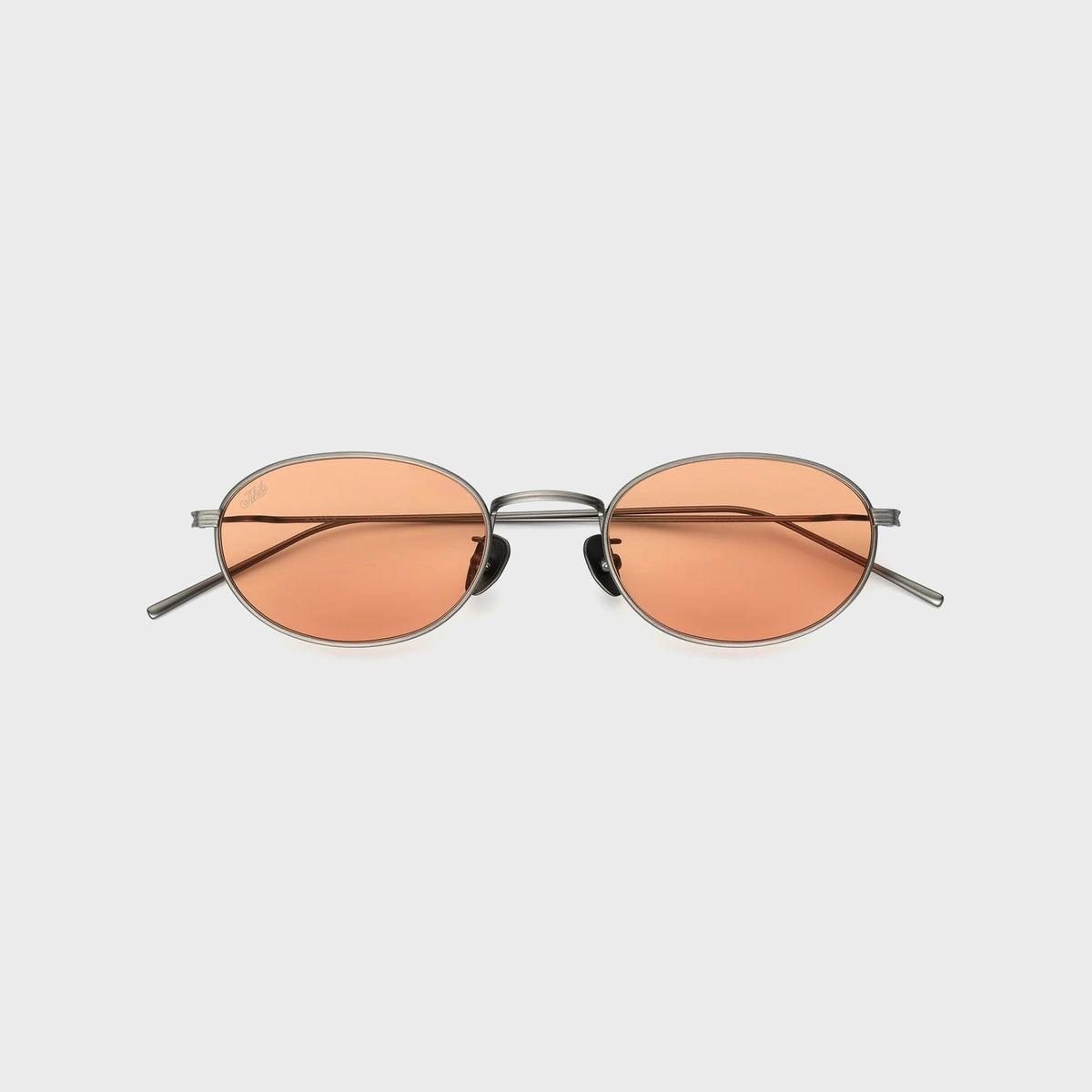 Akila Petal Sunglasses - Brushed Gunmetal / Amber