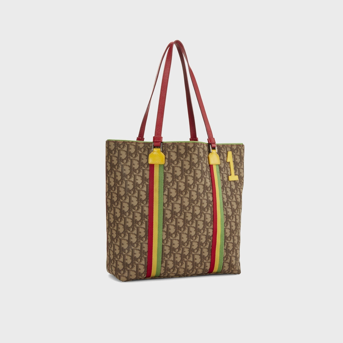 WGACA Dior Rasta Trotter Tote Bag - Brown