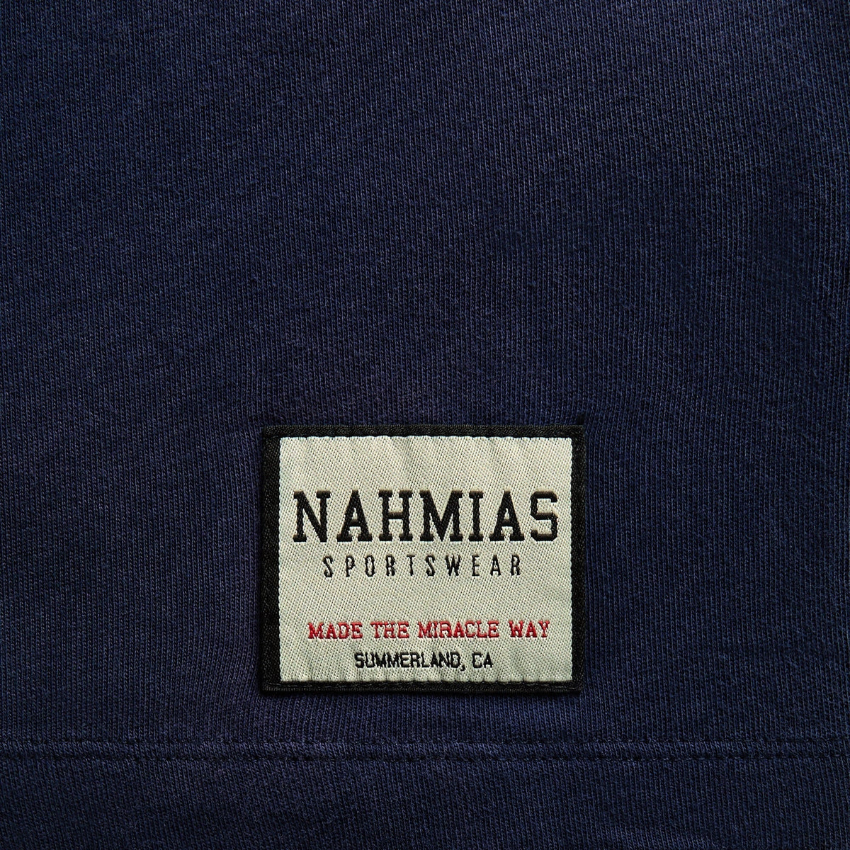 NAHMIAS Uniform 24 Boxy Tee - Worn Navy