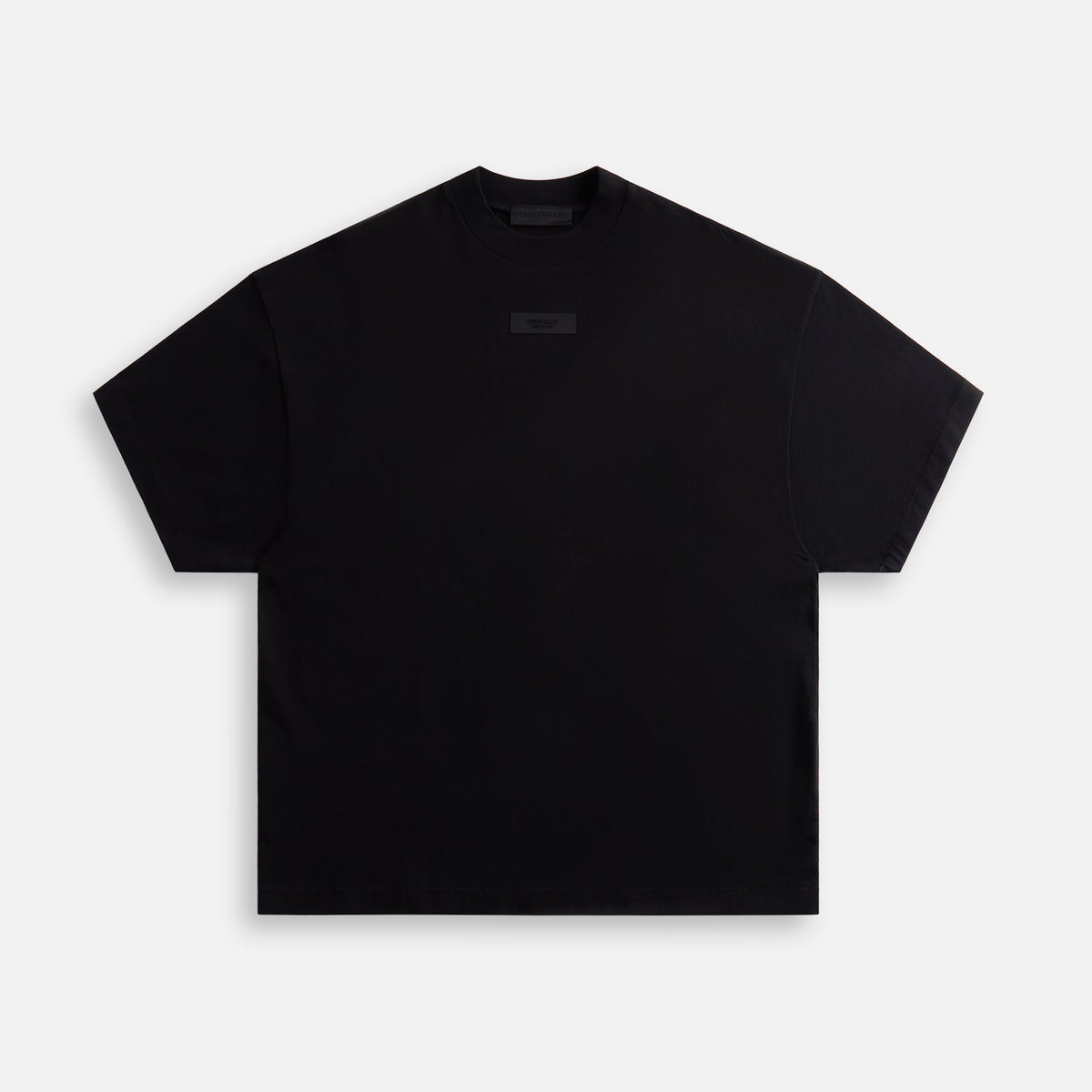 Essentials Crewneck Tee - Jet Black