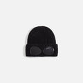 C.P. Company Extra Fine Merino Wool Goggle Beanie - Black