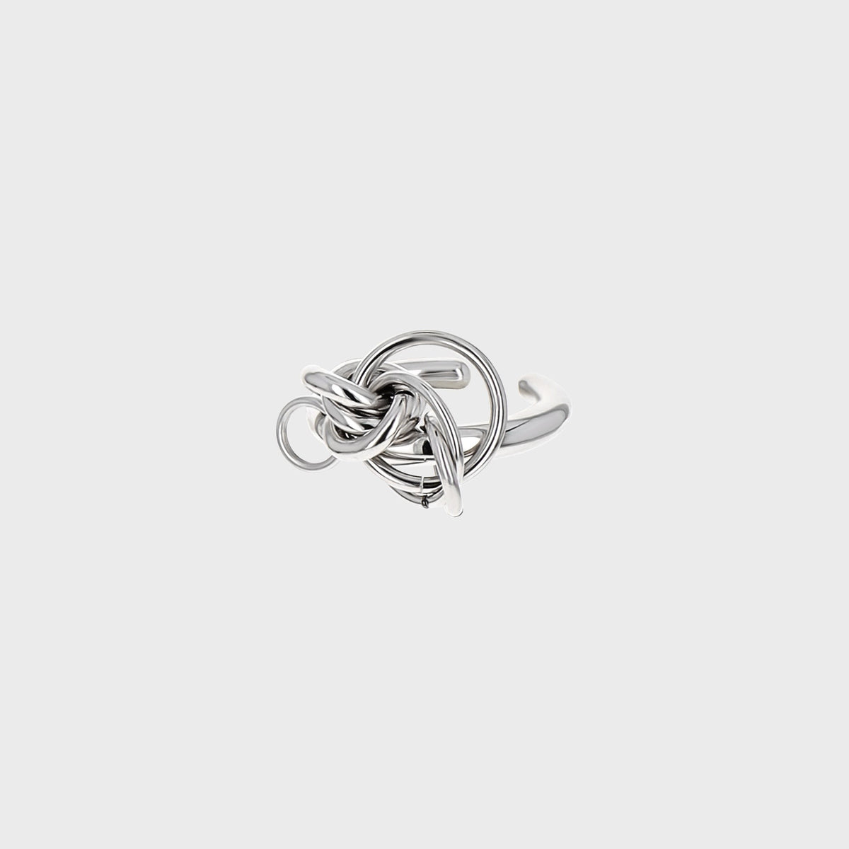 Justine Clenquet Cara Ring - Palladium