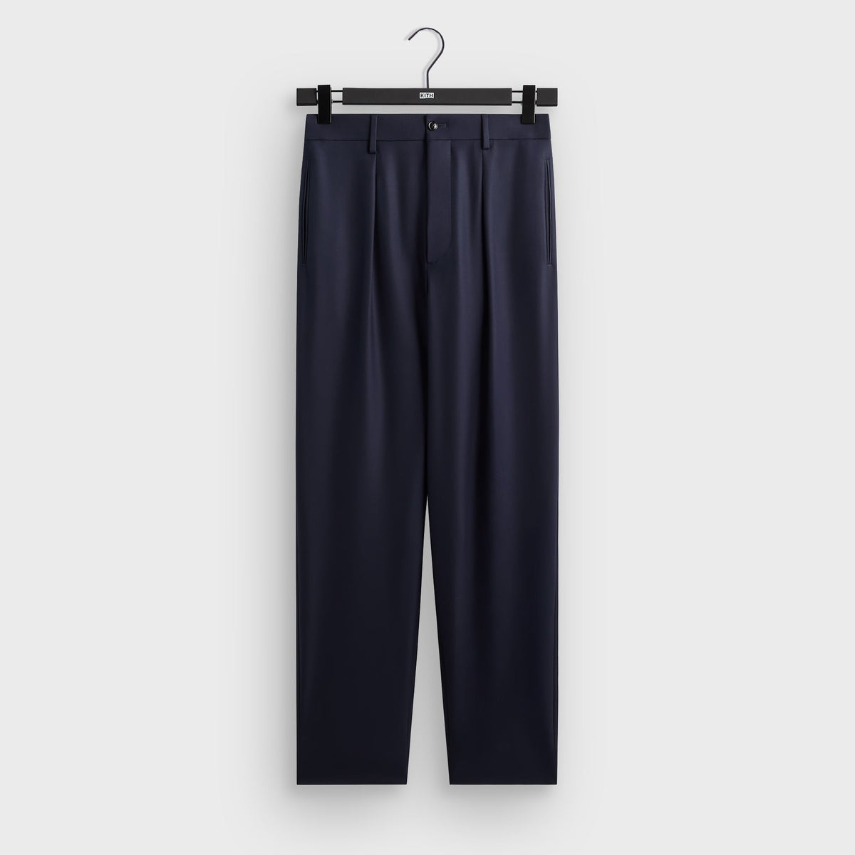 Giorgio Armani &Kin Flat Front Trouser - Blue / Navy