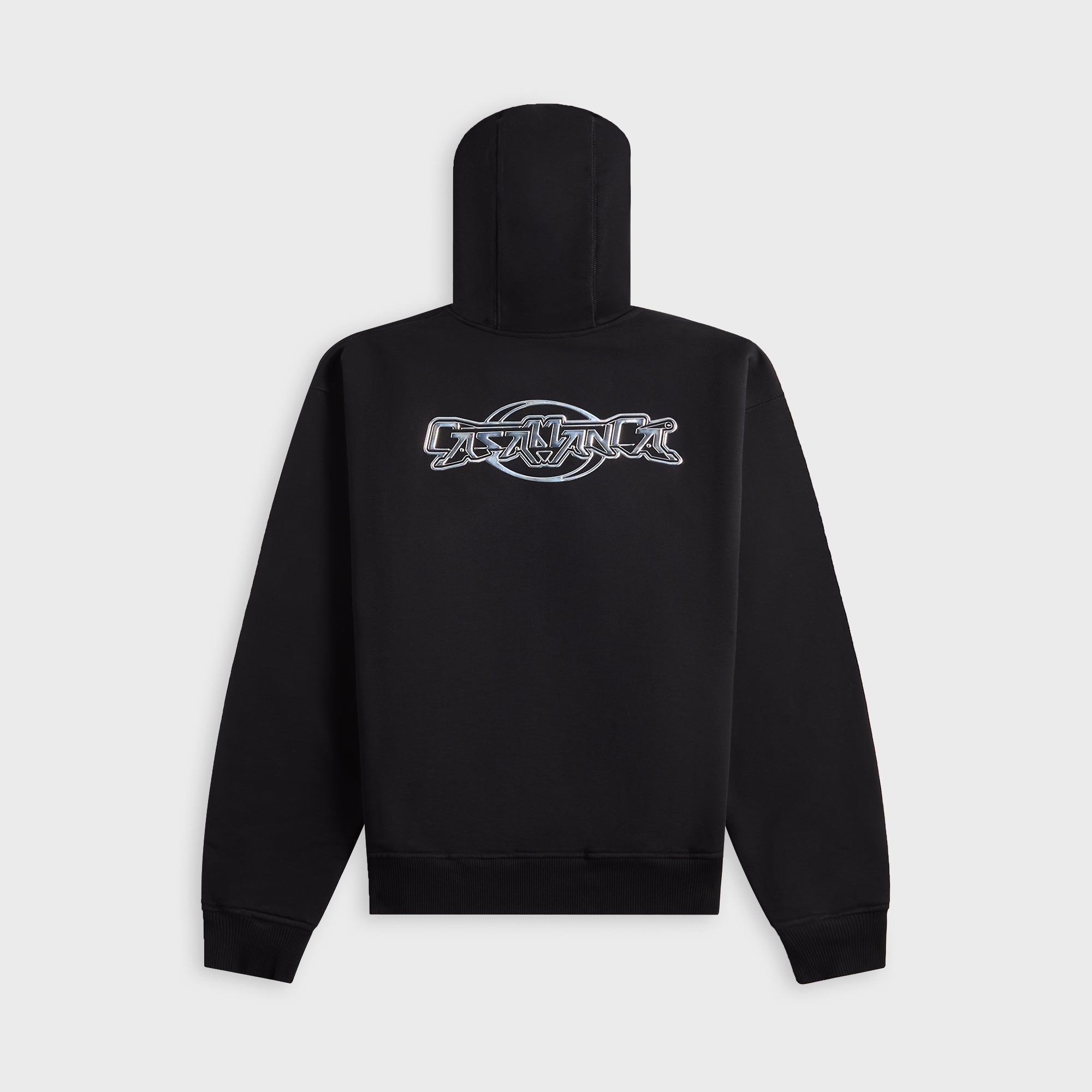 Casablanca Casa Chrome Full Zip Hoodie - Black