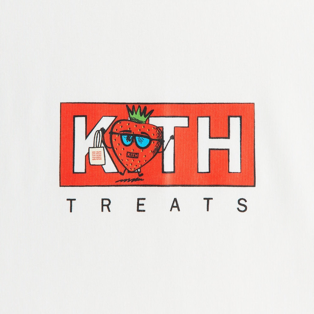 Kith Treats Strawberry Classic Logo Tee - White
