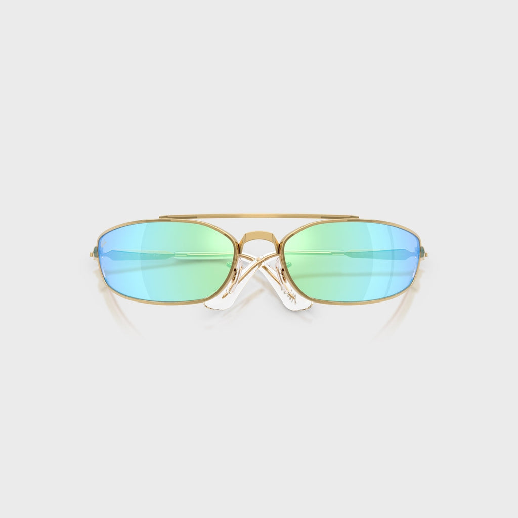 Ray-Ban x A$AP ROCKY Pinnacle Metal Sunglasses - Gold / Blue