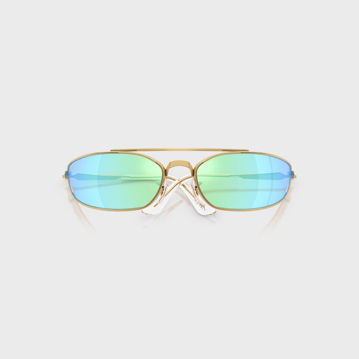 Ray-Ban x A$AP ROCKY Pinnacle Metal Sunglasses - Gold / Blue