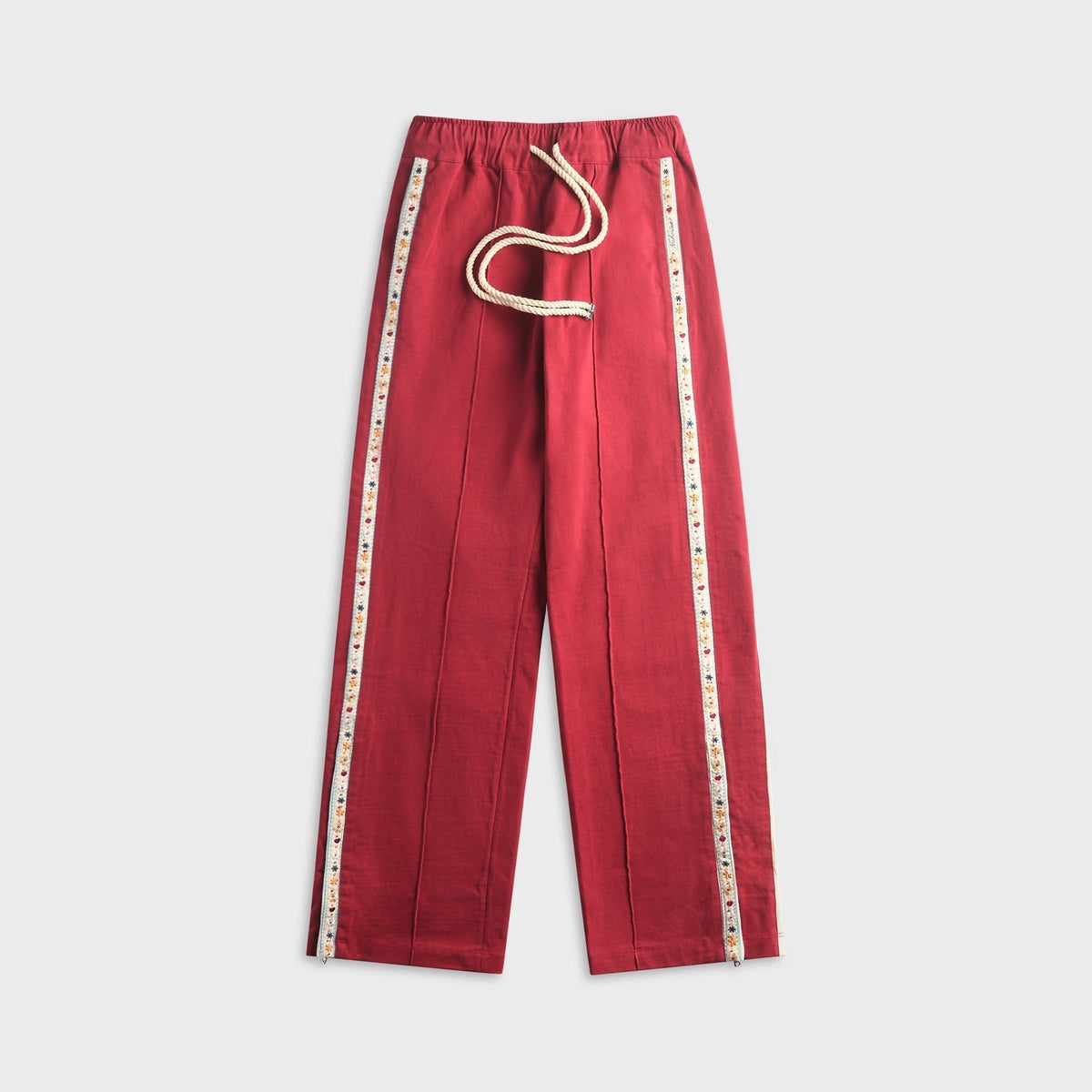 NAHMIAS Novelty Track Pant - Ruby