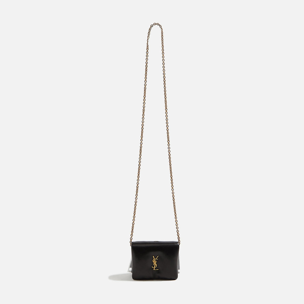 Saint Laurent YSL Wallet With Chain - Nero