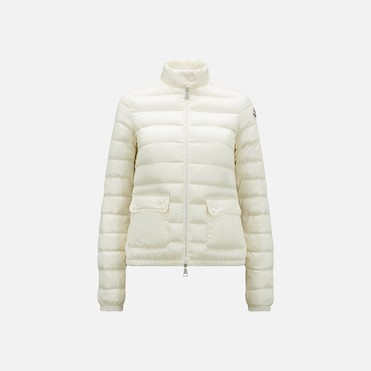 Moncler Lans Short Down Jacket - White