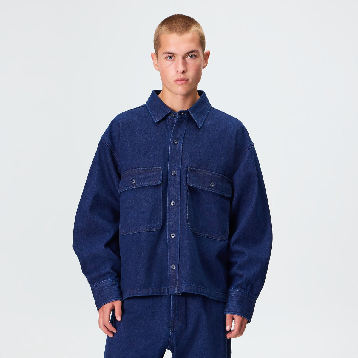 Kith Denim Henson Shirt - Dark Indigo