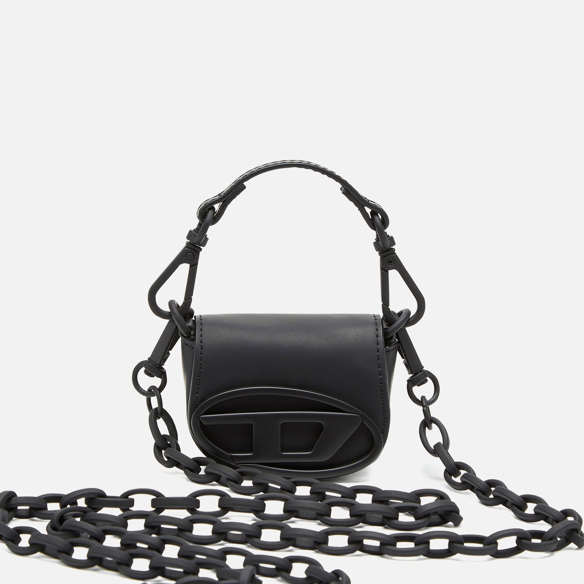 Diesel 1DR XXS Chain Bag - Matte Black