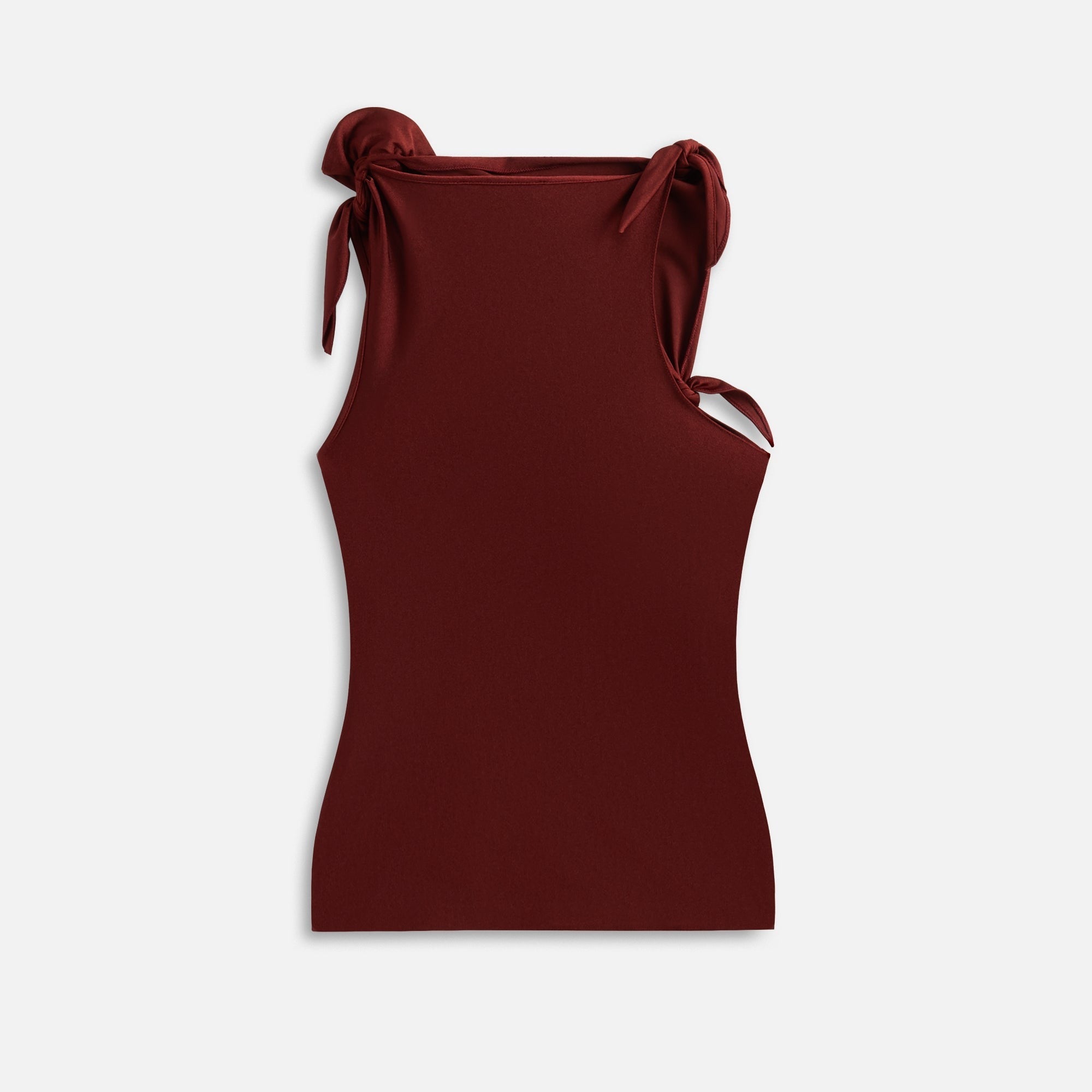 Coperni Asymmetric Flower Top - Red