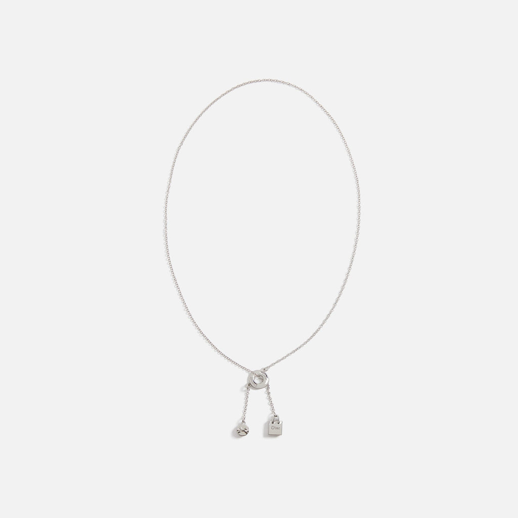 WGACA Dior Charm Necklace - Silver