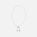 WGACA Dior Charm Necklace - Silver