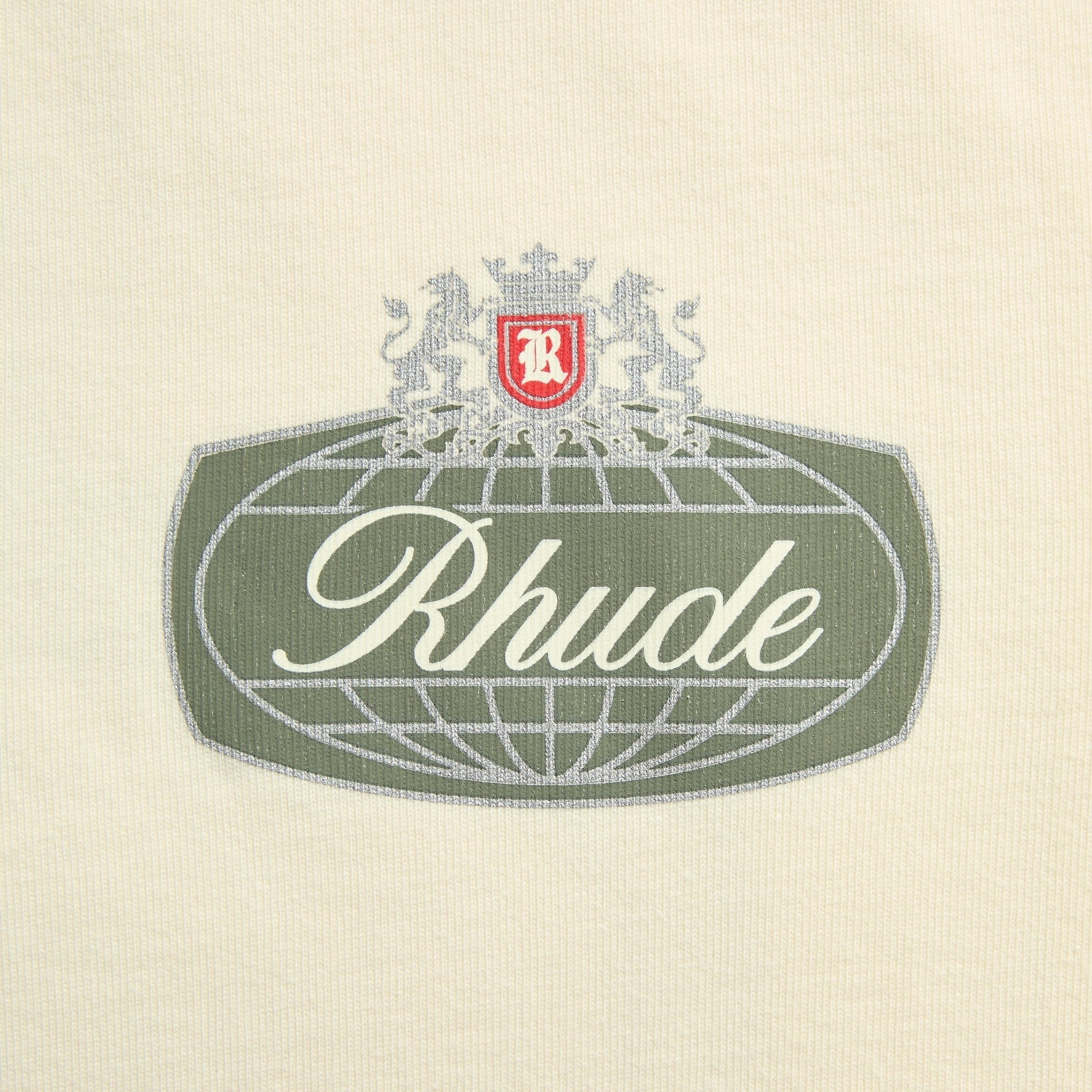 Rhude Desert Crest Tee - Vintage White / Silver