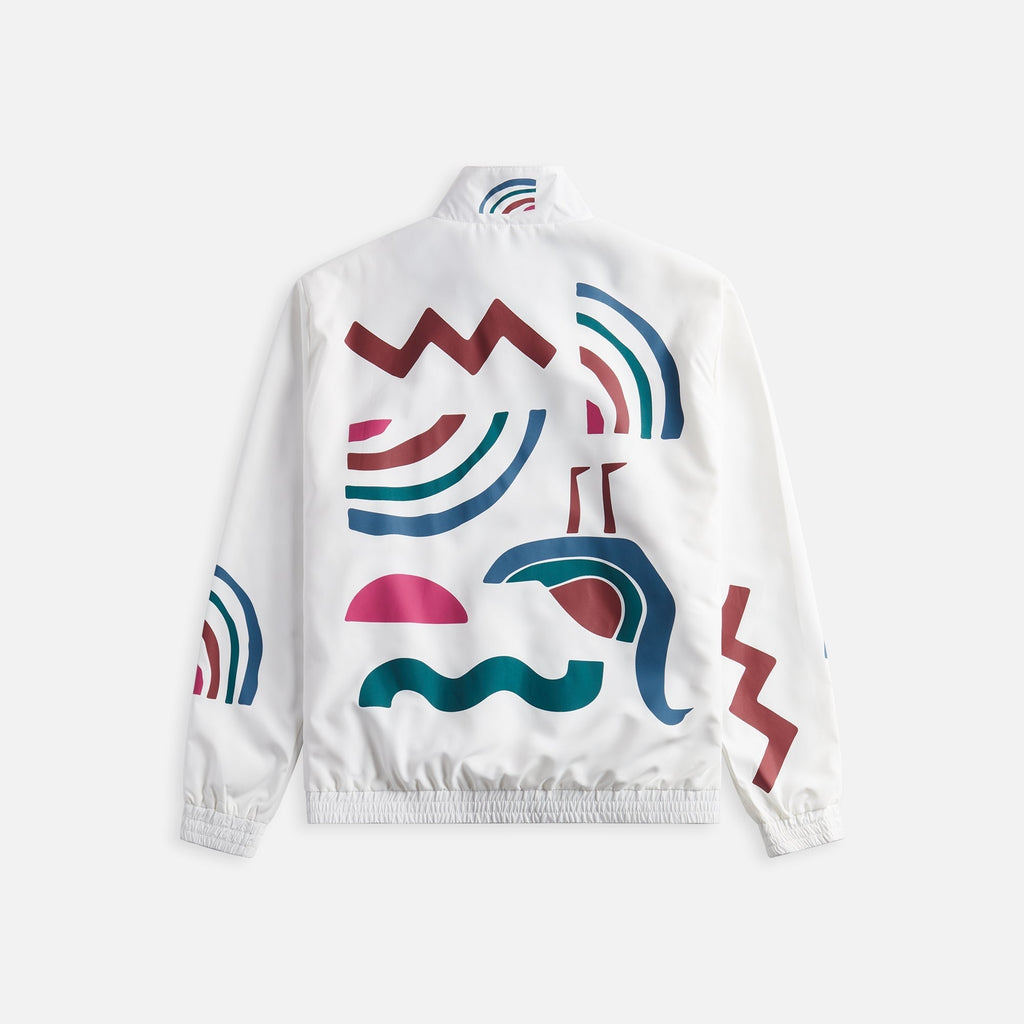 by Parra Tennis Maybe? Track Jacket - White