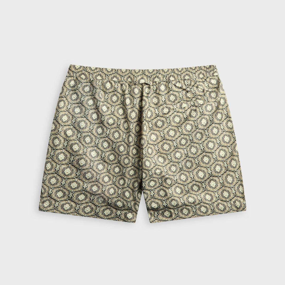 Orlebar Brown Bulldog Classic Fit Swim Short with Passetto Print - Bayleaf Green