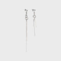 Justine Clenquet Salem Earring - Palladium