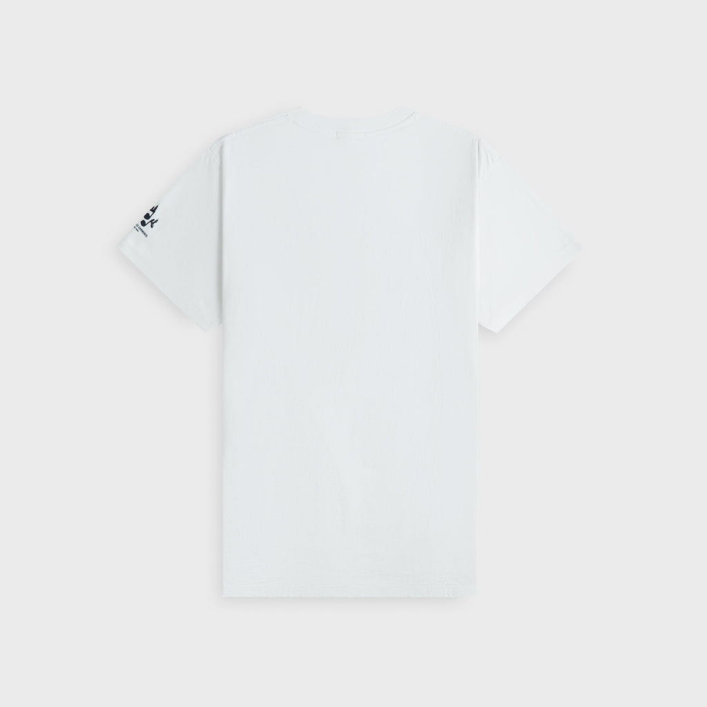 Engineered Garments Printed Cross Crewneck Tee - White