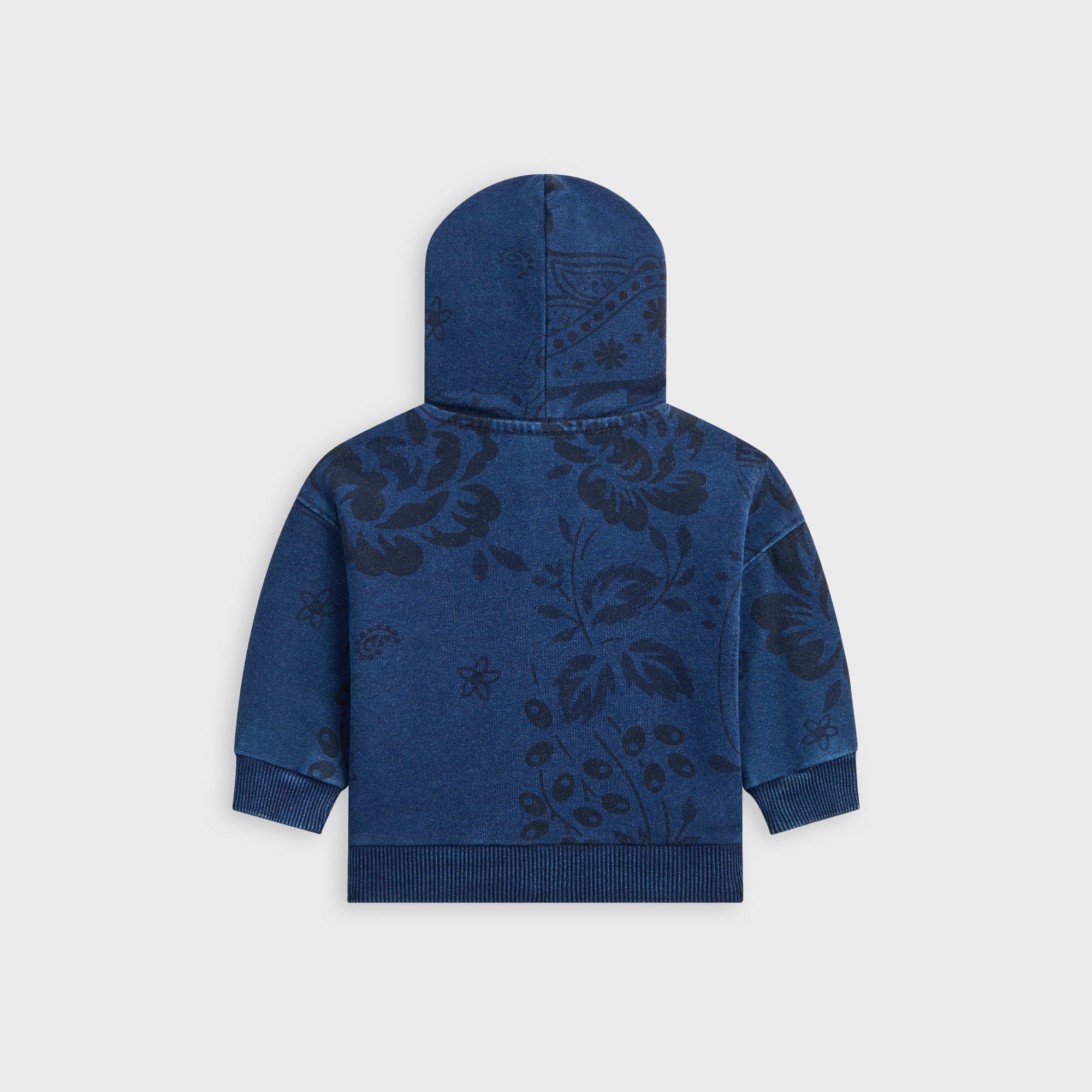 Kith Baby Full Zip Hoodie - Dark Indigo