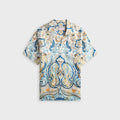 Orlebar Brown Maitan Relaxed Fit Silk Fairground Shirt - Multi / Blue