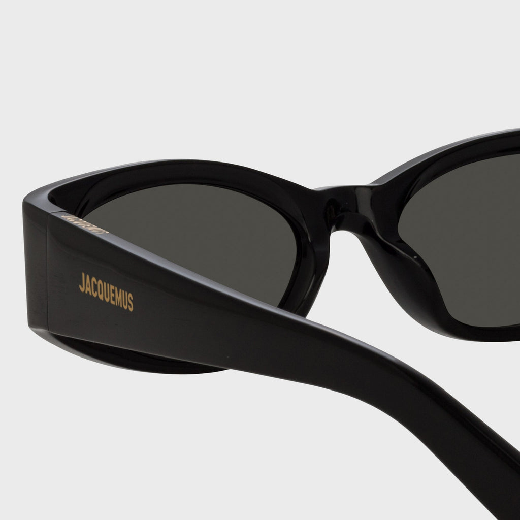 Jacquemus Ovalo Frames - Black