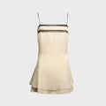 Buci Sundew Dress - Ivory / Black