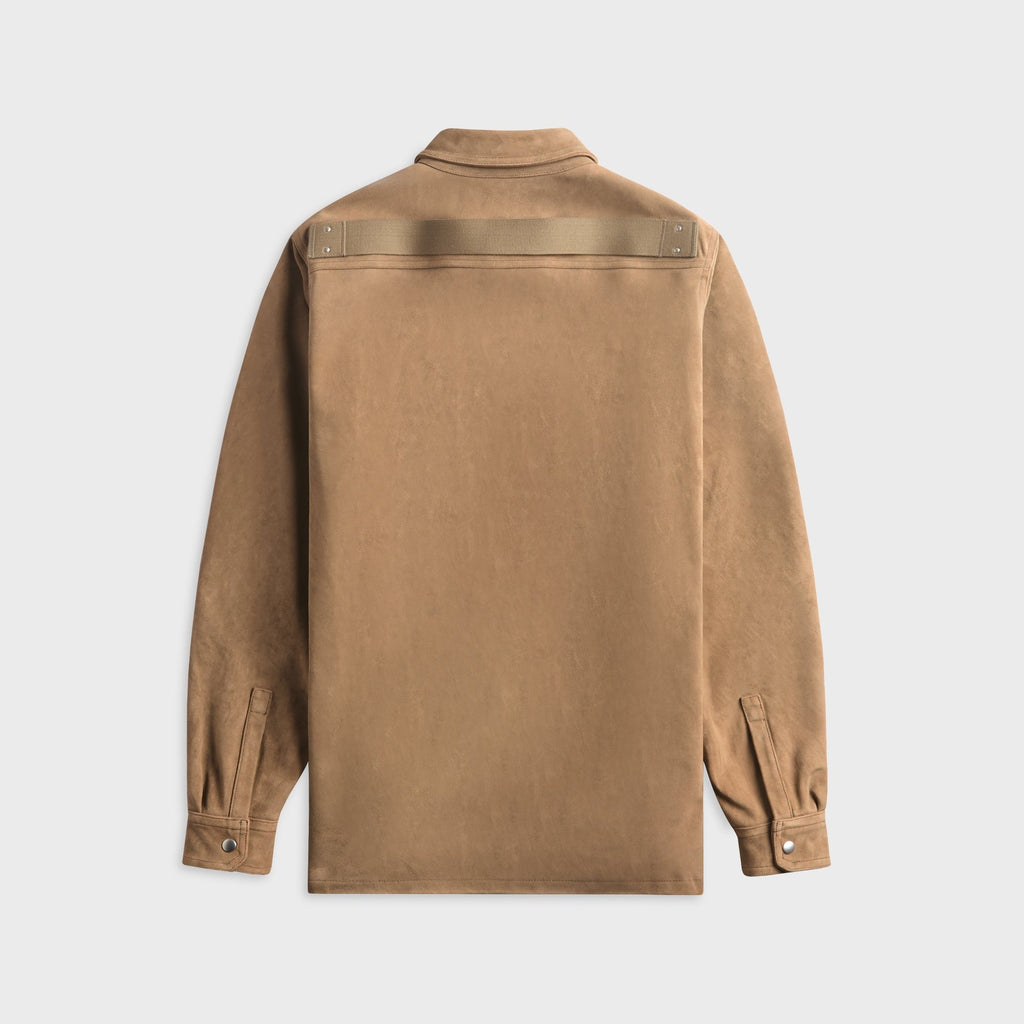 Rick Owens Outershirt - Sumi Brown