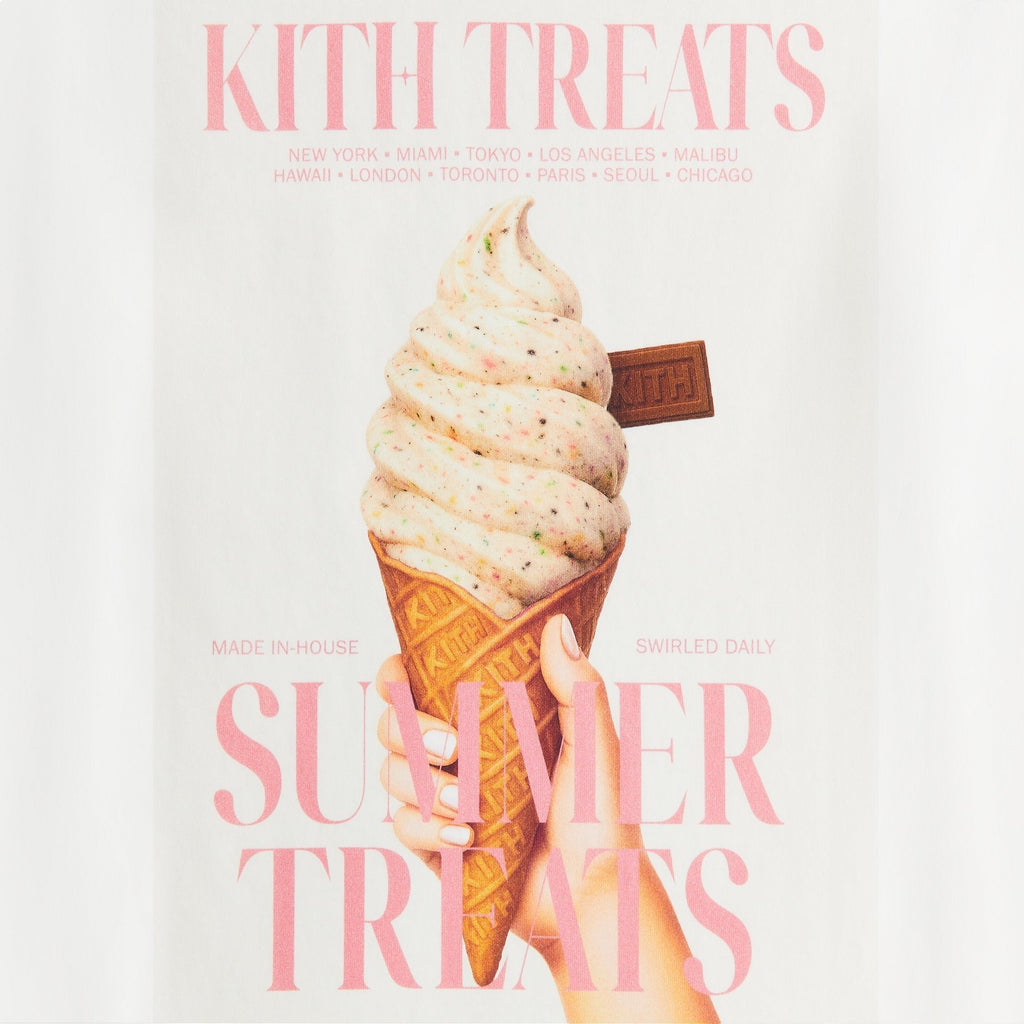 Kith Treats Swirl Pocket Tee - White