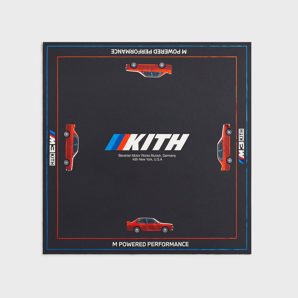 Kith for BMW Silk Bandana - Black