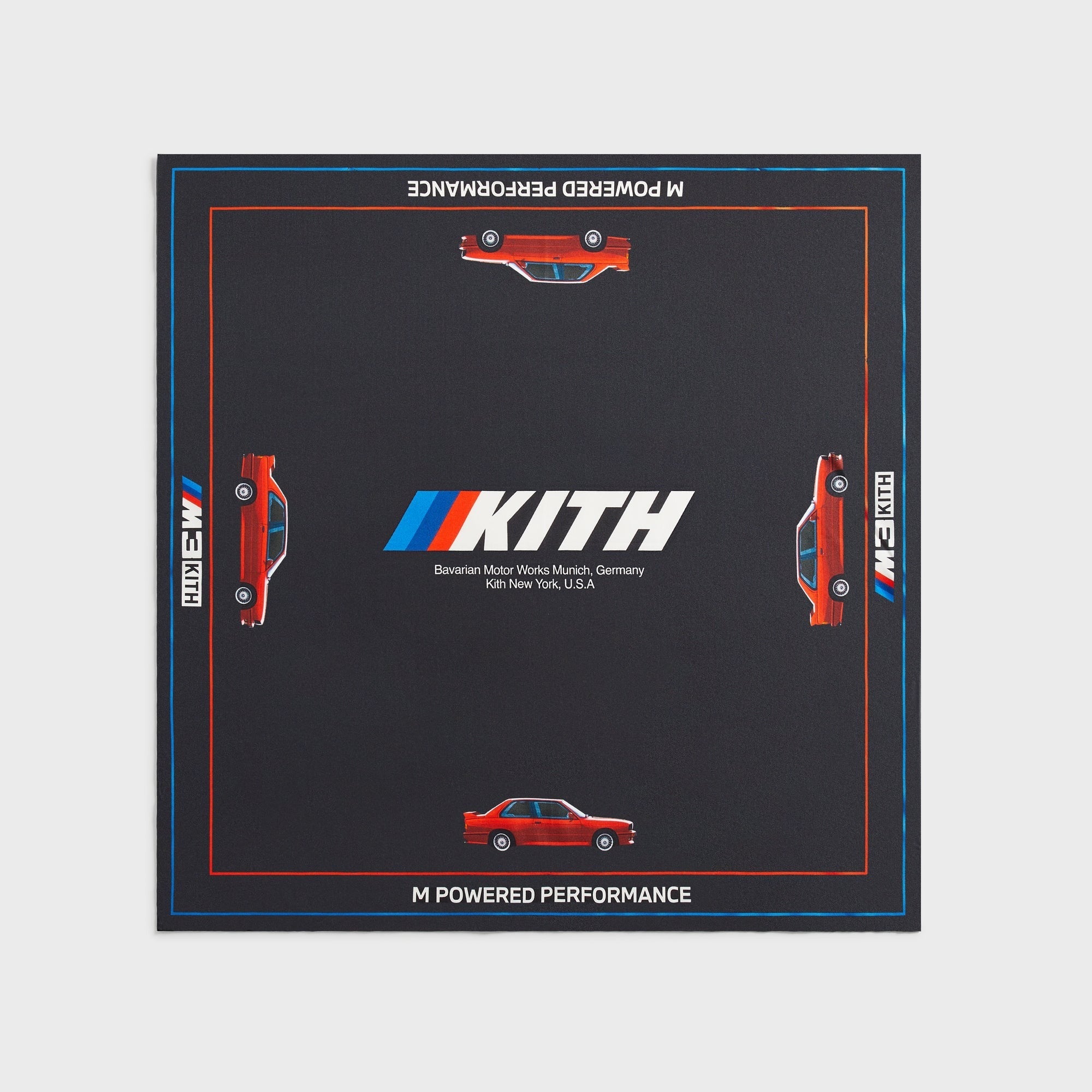 Kith for BMW Silk Bandana - Black