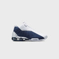 Nike Shox BB4 - White / Midnight Navy / Metallic Silver